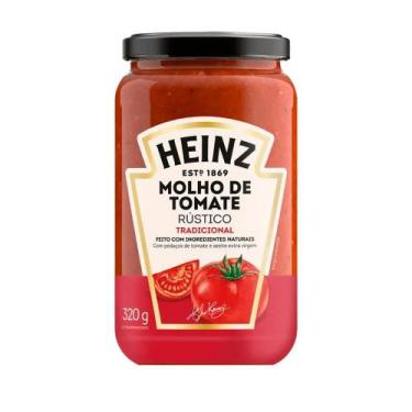 Imagem de Molho de Tomate Rústico Tradiconal Heinz - 320g