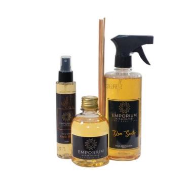 Imagem de Kit Aromatizador Completo Difusor Àgua Perfumada Home Spray AROMAS - E