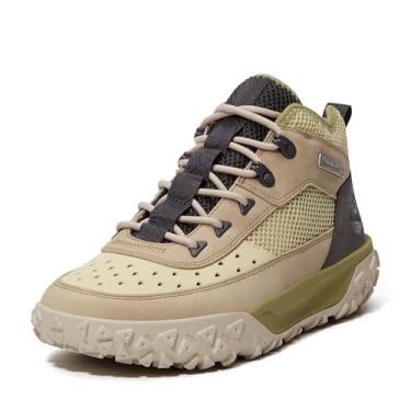 Imagem de Timberland Greenstride Motion 6 Bota masculina de couro Super Ox para caminhada, Verde claro, 44