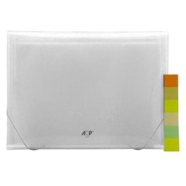 Imagem de Pasta Sanfonada A4 ACP com 12 Divisões - Cristal