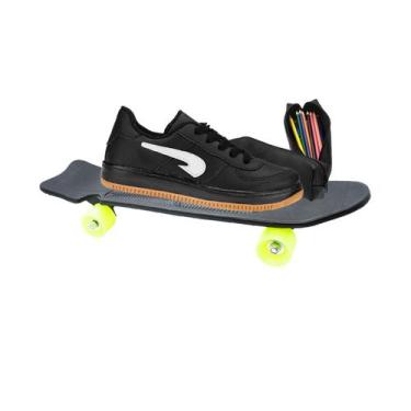 Imagem de Tênis Infantil Menino Tam 28 ao 35 - Tênis Style Boys Com Estojo e Ska