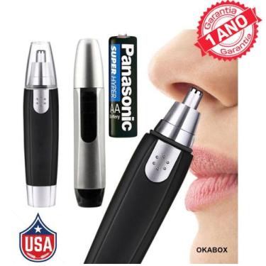 Imagem de Maquina Aparador E Depilador De Pelos Do Nariz Orelha Ouvido - Wg