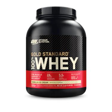 Imagem de 100% Whey Protein (2270g) - Baunilha - Optimum Nutrition