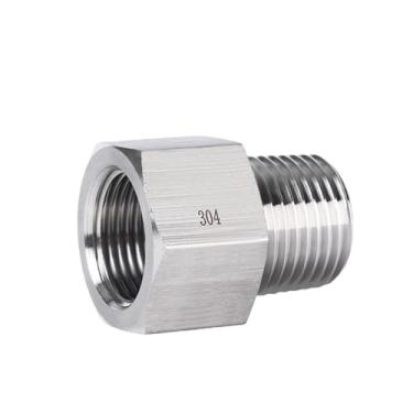 Imagem de Bucha redutora sextavada M20 fêmea para macho M6 M8 10 1/8" 1/4" BSP NPT, adaptador de aço inoxidável 304 para manômetros, M20x1,5 fêmea, M20x1,75 macho