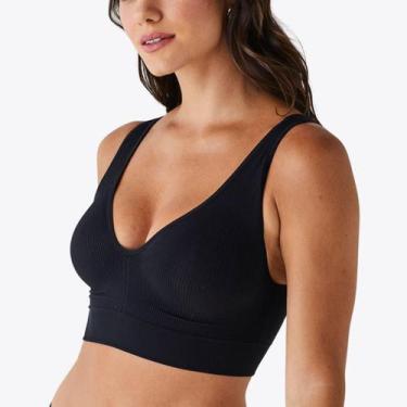 Imagem de Sutiã Sutop sem Bojo sem Aro Sport Deluxe Liz 71303, Preto, G