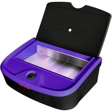 Imagem de Mega Bell, Estufa esterilizadora para manicure e pedicuri, Exterilix Compact Collor, Bivolt, Base preta com detalhes lilaz