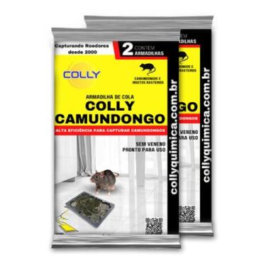 Imagem de 3 Pacotes de Cola Adesiva para Ratos Camundongos, Roedores e Inseto Co