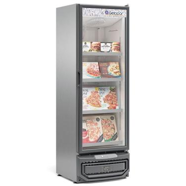 Imagem de Freezer Expositor Vertical 1 Porta De Vidro Gcvc45 Gelopar Expositor 445 Litros Inox 220v