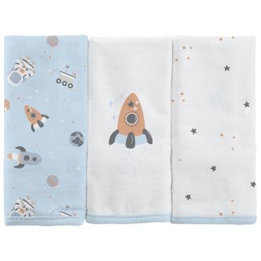 Imagem de Toalha de Boca Bebê com 3 Unidades Bublim