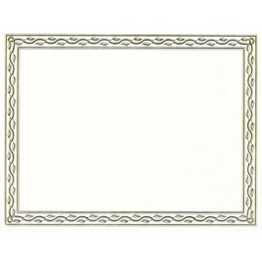 Imagem de Geographics 44407 Certificados de Prêmio com Folha Estampada, 21 x 28 cm, Borda Serpentina Dourada (Pacote com 12)