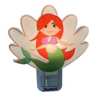 Imagem de Luz Noturna Led Abajur Tomada C/Personagem 1w Amarela Avant Infantil C