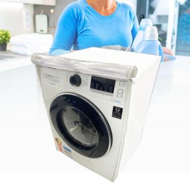 Imagem de CAPA PARA LAVA E SECA SAMSUNG 11KG TRANSPARENTE (BRANCO)