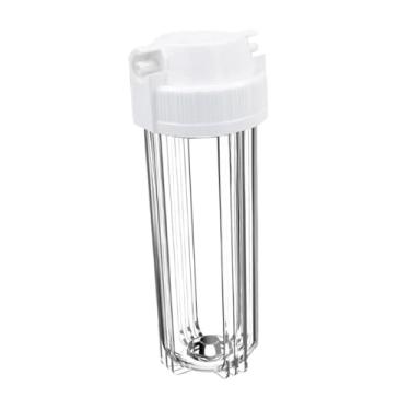 Imagem de Fenteer Filtro de garrafa de 3/8 polegadas, entrada robusta, acessórios profissionais substituíveis com purificador de água compacto resistente a impactos de, Sem Placa para Pendurar