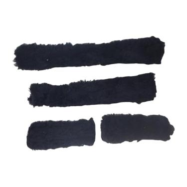 Imagem de Generic 4x para cabrestos de cavalo Tubos para cabrestos de cavalo Macios Fácil Manutenção Leve Equipamento para cavalos protetoras respiráveis, Preto