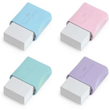 Imagem de Borracha Faber Castell Tons Pastel Kit Com 4 Unidades - Faber-Castell