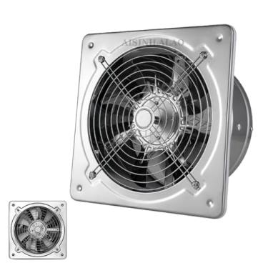 Imagem de 6 polegadas a 12 polegadas de cozinha silêncio ventilando forte exaustor de exaustor de aço inoxidável para janela banheiro banheiro explosão de explosão de explosão de exaustor,7 inch