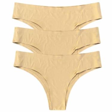 Imagem de Calcinha Tanga Não Marca Na Roupa Kit 3 Peças Combo revenda - Like4you