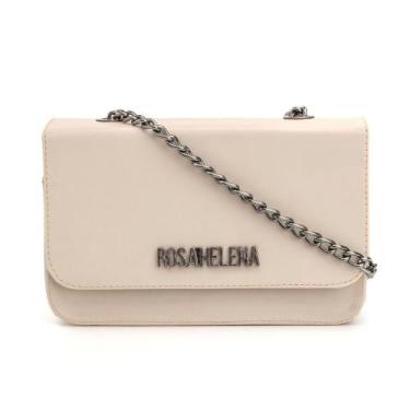 Imagem de Bolsa Clutch Lisa Off White Pequena Transversal Luxo - FennyShoes, Bra