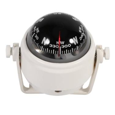 Imagem de Haofy Suporte Marinho Voyager Montado Com Compensador de Precisão Embutido Resposta Rápida para o Caminhão de Caravana de Barco (WHITE)