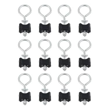 Imagem de MY MIRONEY Parafusos de trampolim ferramenta de trampolim, 12 peças, aço galvanizado resistente, peças de reposição de trampolim de parafuso longo, adequado para fixar várias molduras de trampolim