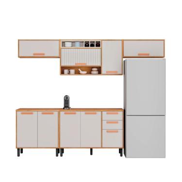 Imagem de Cozinha Completa 280cm Nápoles Em Mdp Off White Itatiaia