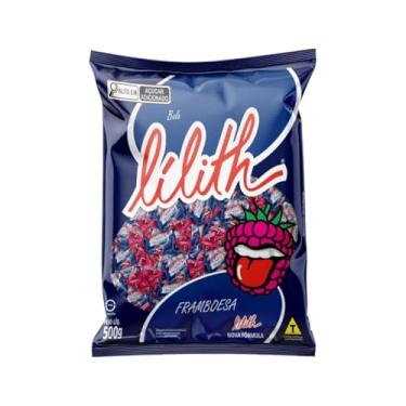 Imagem de Bala Lilith Pacote 500g Sabores: Framboesa, Maçã, Sortida (500g, Framboesa)