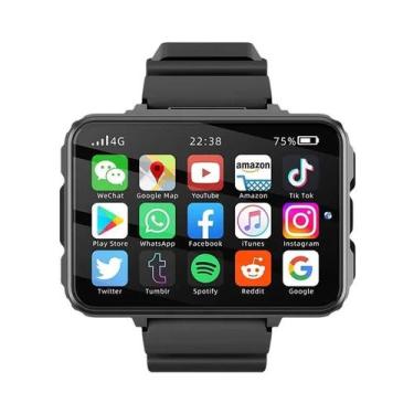 Imagem de Smartwatch GoldenSpike VP999 Com Tela Grande AMOLED, Câmera Dupla, GPS