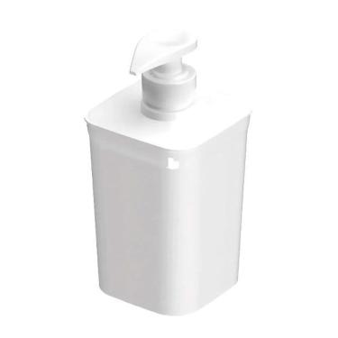 Imagem de Porta Sabao Liquido Liso Branco Nitron