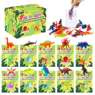 Imagem de Cartões de presente de Dia dos Namorados com brinquedos que mudam de c