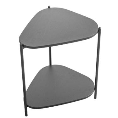 Imagem de Mesa Lateral Organica Pe Metal Preto Nero 28016 Artesano