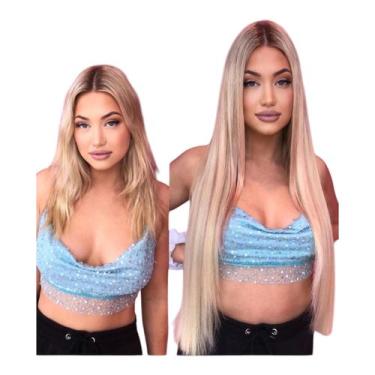 Imagem de Cabelo loiro mega hair loiro  - Ale Store