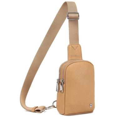 Imagem de Bolsa tiracolo INICAT Travel Small Sling Bag de couro feminina