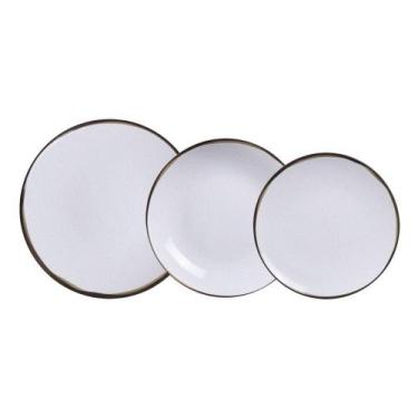 Imagem de Jogo de Pratos 12 Peças Porcelana Canyon Tramontina - Mor