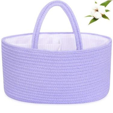 Imagem de Organizador para Pañales ABenkle de Cuerda de Algodón 36x22x18 cm