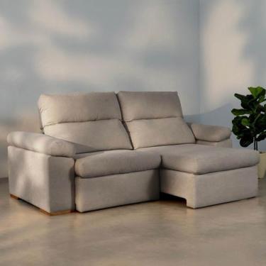 Imagem de Sofá Retrátil e Reclinável 210cm Botero CabeCasa MadeiraOriginals - Ca