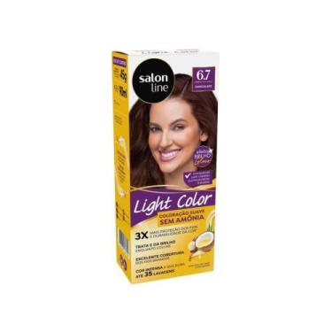 Imagem de Coloração Salon Line Light Color Profissional 6.7 Chocolate
