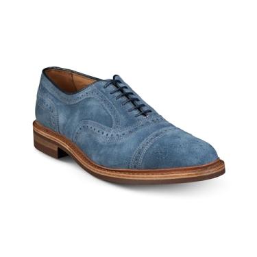Imagem de Allen Edmonds Sapato Oxford masculino Strandmok, Camurça jeans, 39