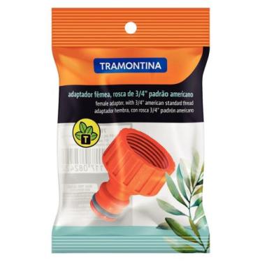 Imagem de Adaptador Fêmea com Rosca 3/4" em Plástico Tramontina para Jardim