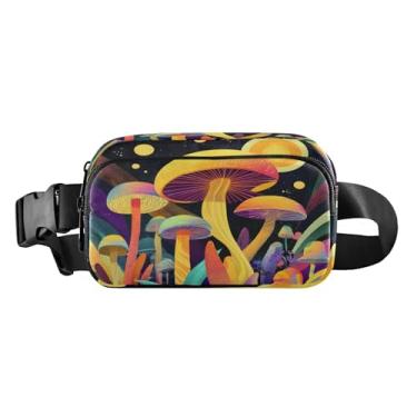 Imagem de CEBUGI Pochetes de caminhada para homens e mulheres, pochetes modernas resistentes à água com cinto ajustável para treino, viagem, corrida