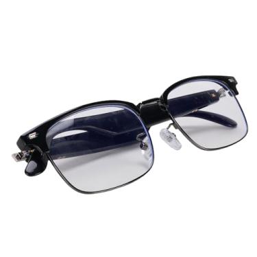 Imagem de Jiawu Óculos Inteligentes Com Bloqueio de Luz Prejudicial, Assistente de Voz Inteligente AI para Chamadas Musicais, Assistir Filmes - Bateria Li 55mAh X 2