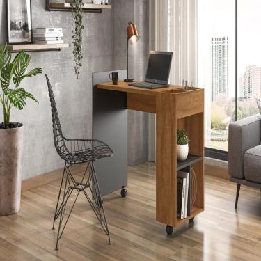 Imagem de Mesa Para Computador Bulgaria Amendoa-chumbo