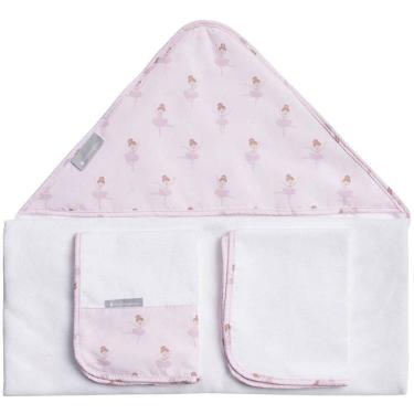 Imagem de Conjunto De Toalhas 3Un Masterbag Ballet Rosa