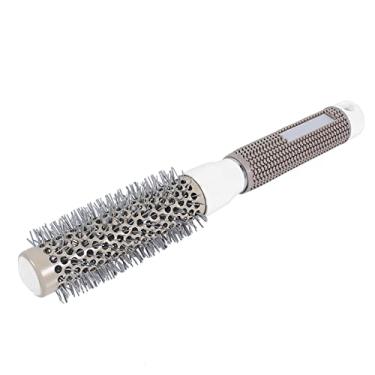 Imagem de Yinhing Pente Redondo de Ferro Cerâmico Escova de Estilo de Cabelo Profissional Alça Antiderrapante de Alta Temperatura Dentes de Nylon para Estilistas de Barbeiros de Salão 19mm 25mm (32#)