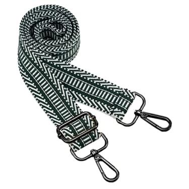 Imagem de ZOOEASS Fivelas de níquel alça de ombro larga ajustável cinto de substituição fivelas de arma estilo guitarra alça transversal bolsa alça, Largura: 3,8 cm (3,8 cm) Cor 10, Wide: 1.5"(3.8cm)