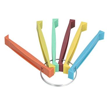 Imagem de Generic Kit de Ferramentas de Pente de Aleta Limpador Eficiente para Condensador de Evaporador de Ar Condicionado FCR6, Material ABS Premium, Pentes de Aleta de 6 Peças, para Equipamentos de Ar