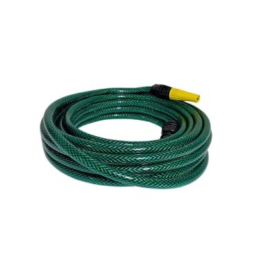 Imagem de Mangueira Mágica Trançada para Jardim com Esguicho Regulável | Reforçada PVC | 10 a 50 Metros(5 METROS)