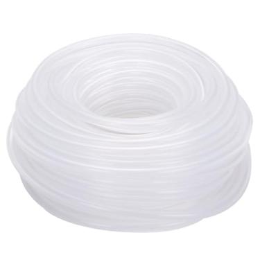 Imagem de DERPIPE Tubo de silicone – 2 mm ID 4 mm OD flexível de espessura para transferência de bomba caseira 8 metros (7,6 m) de comprimento