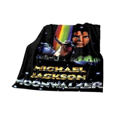 Imagem de Cobertor Super Macio Michael J-Jackson De Alta Qualidade Para Viagem, 