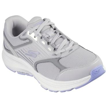 Imagem de Skechers Tênis feminino Go Run Consistent 2.0 Advantage, Cinza/lavanda, 5.5