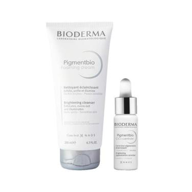 Imagem de Kit Bioderma Pigmentbio - Sabonete Líquido e Sérum Facial Clareador C-